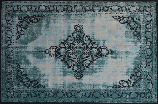 Vintage-Orient-Teppich ANTIQUITY, 200 x 300 cm, türkis